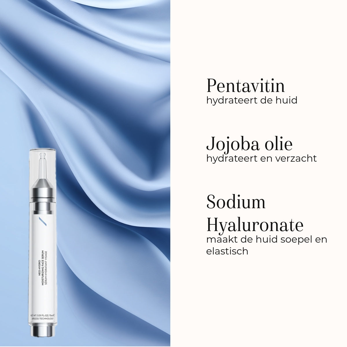 Neo-Hydro Moisturizing Face Serum 15ml ingredienten 