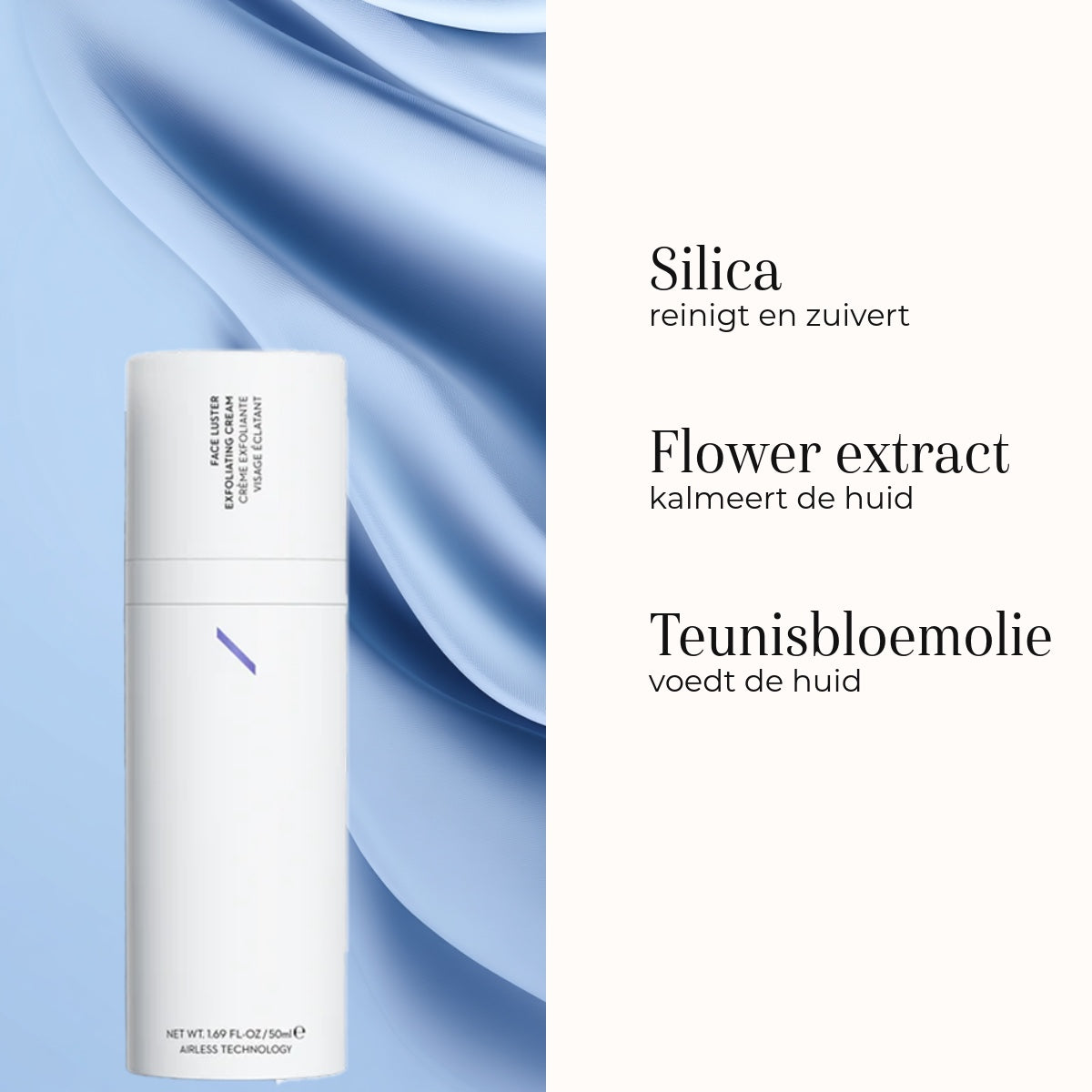 Face Luster Exfoliating Cream ingredienten 