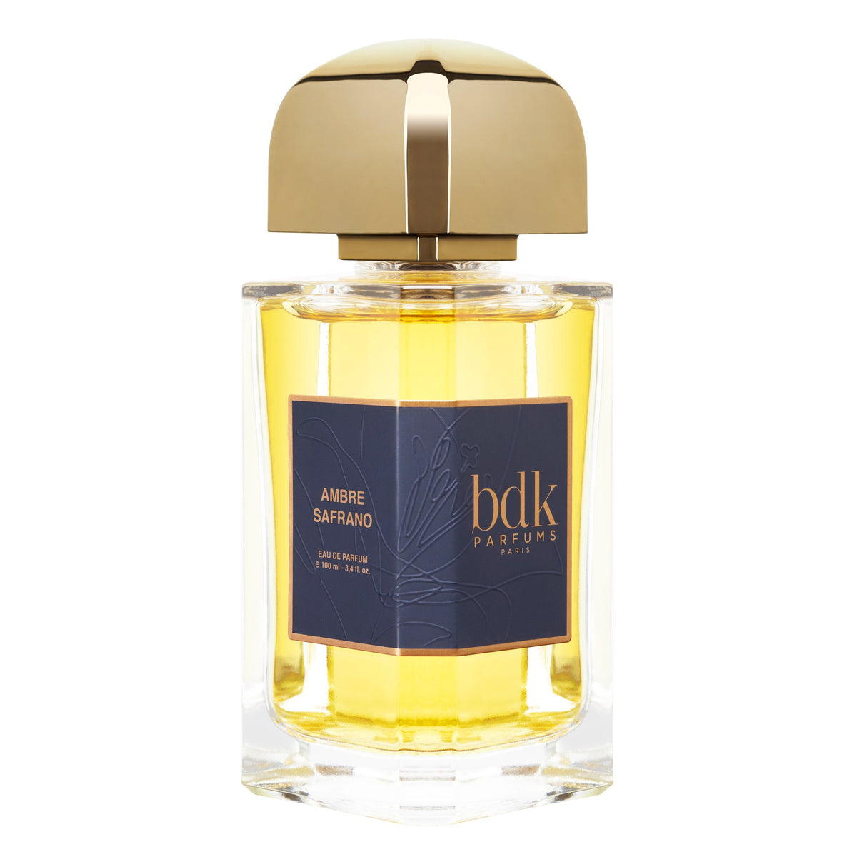 BDK Parfums Ambre Safrano flacon schuin vooraanzicht