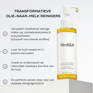 Lipid-Balance Cleansing Oil 140ml | Medik8