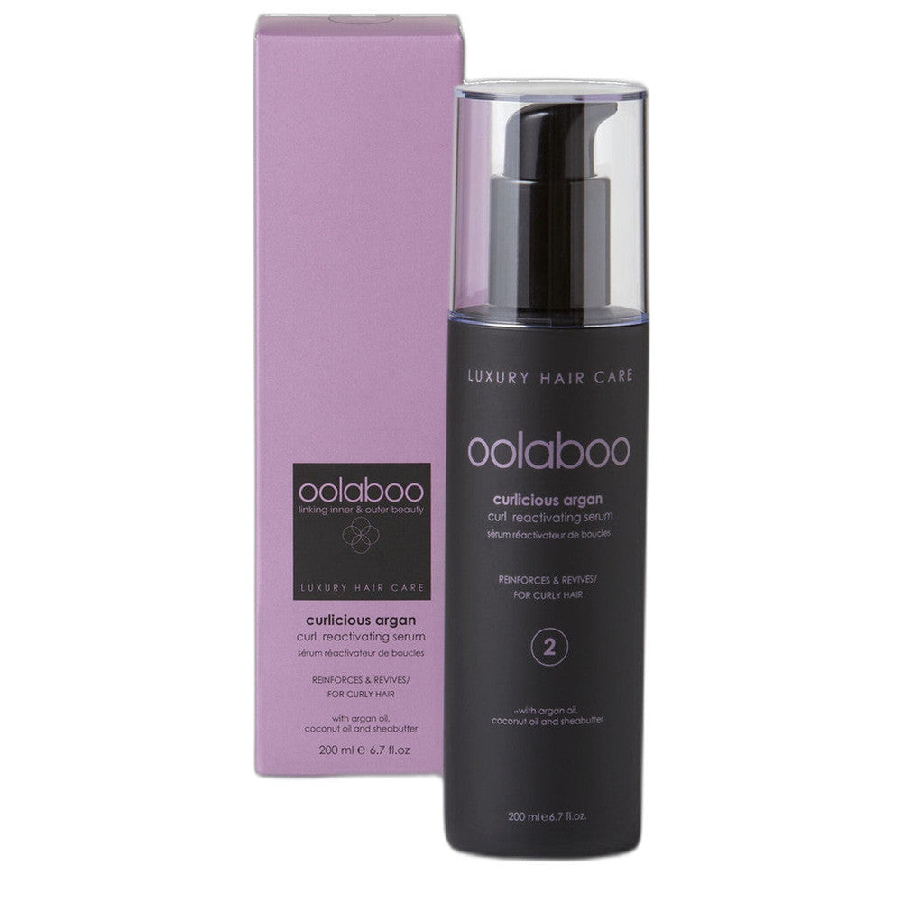 Oolaboo Curlicious Argan Curl Reactivating Serum 200ml