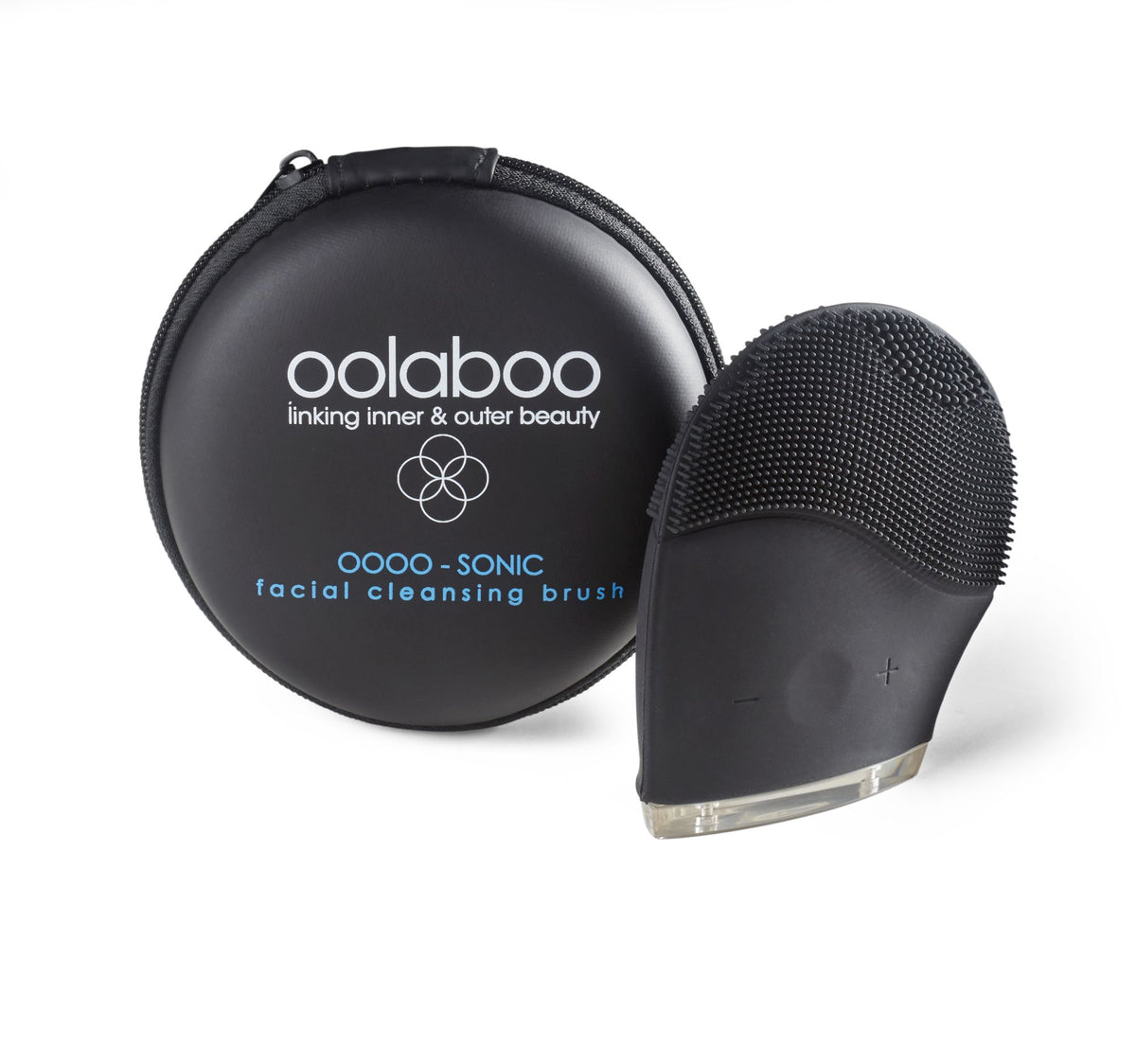 Oolaboo OOOO Sonic Facial Cleansing Brush + Storage Case met opbergcase
