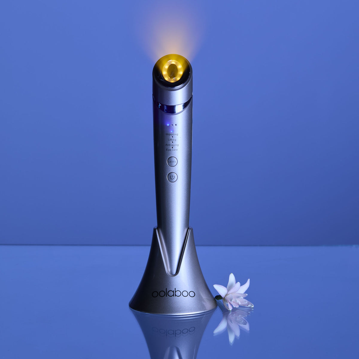 Oolaboo Smart Aesthetics Derma Pro 5+ op blauw met bloem