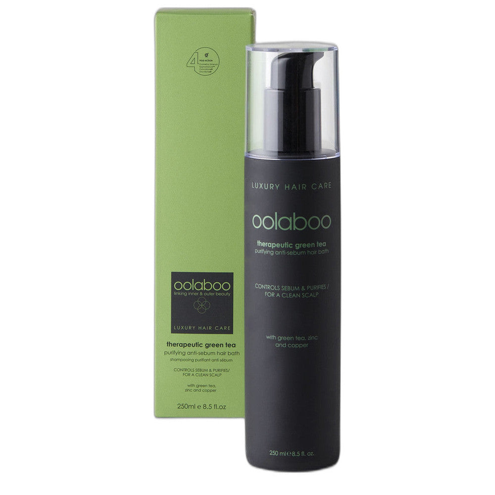 Therapeutic Green Tea Purifying Anti-Sebum Shampoo 250 ml | Oolaboo
