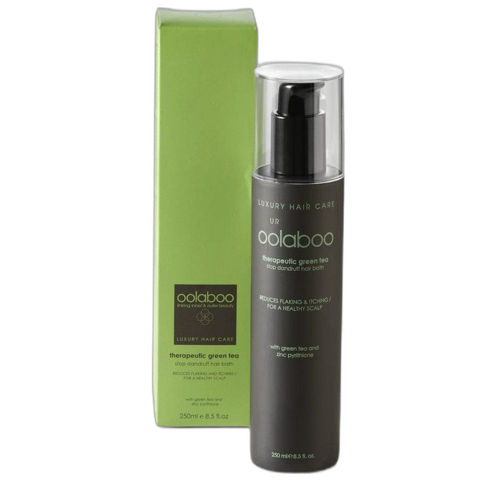 Oolaboo Therapeutic Green Tea - Stop Dandruff Hair Bath 250 ml