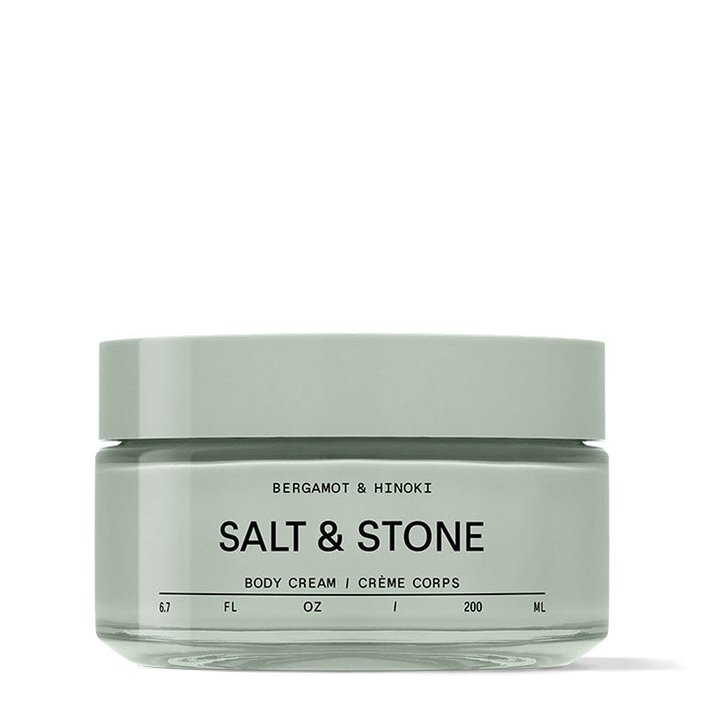 Salt & Stone Body Cream - Bergamot & Hinoki 200ml