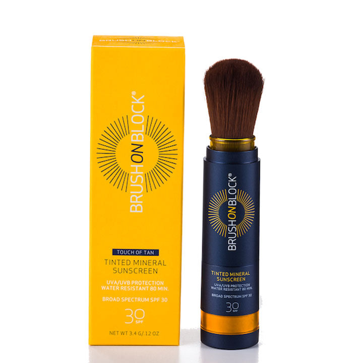 Brush on Block Touch Of Tan - Tinted Mineral SPF 30