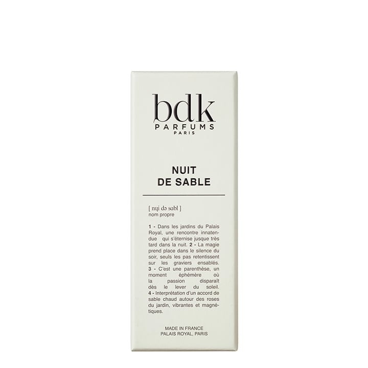 BDK Parfums Nuit De Sable - Eau de Parfum verpakking 